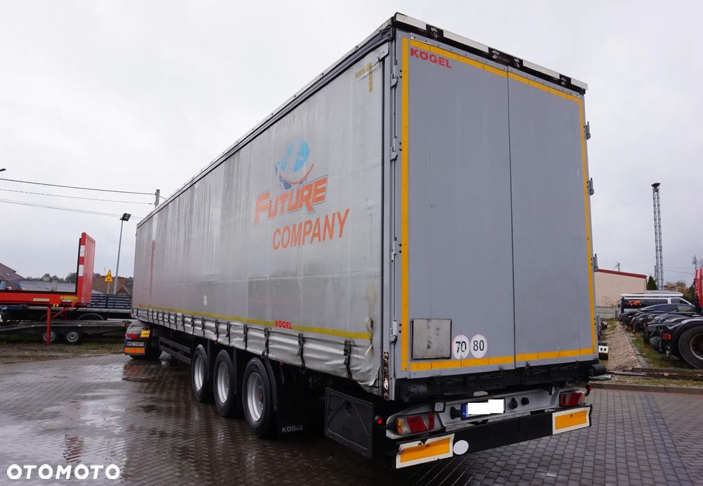 Kögel S24 VARIOS PÓŁMEGA Naczepa Ciężąrowa, Osie Saf – Bęben, Podnoszona Oś, 2016 rok - 5