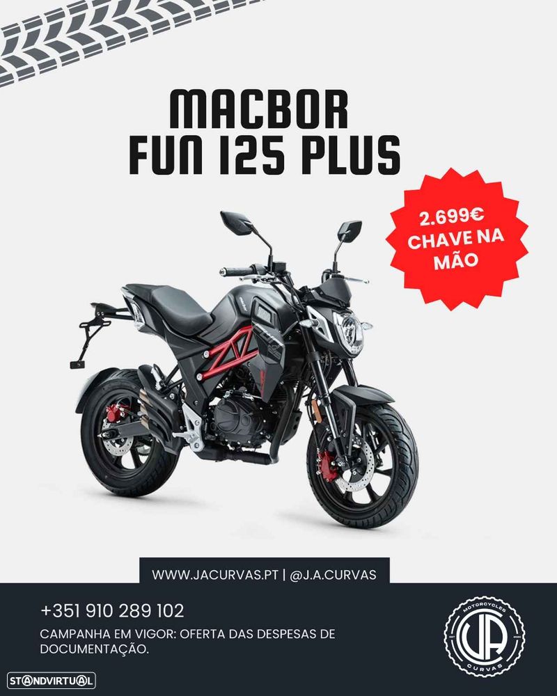 Macbor Fun 125 Plus (CAMPANHA EM VIGOR) - 1