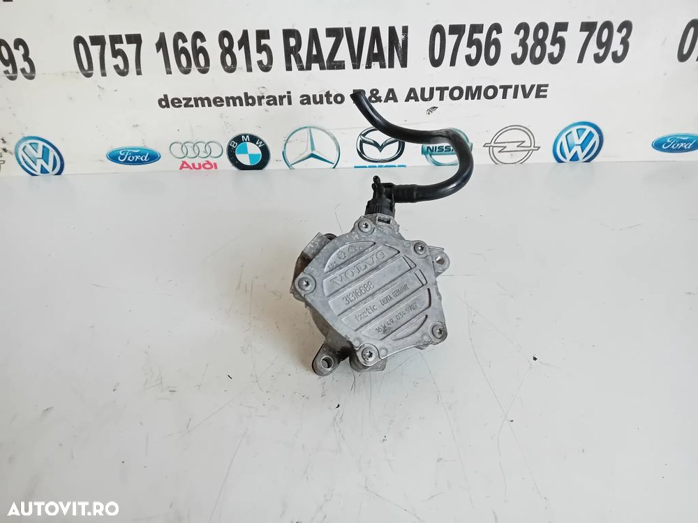 Pompa Vacuum Volvo XC90 XC60 S90 V90 S60 S40 2.0 D Euro 6 Cod 31316688 - 4