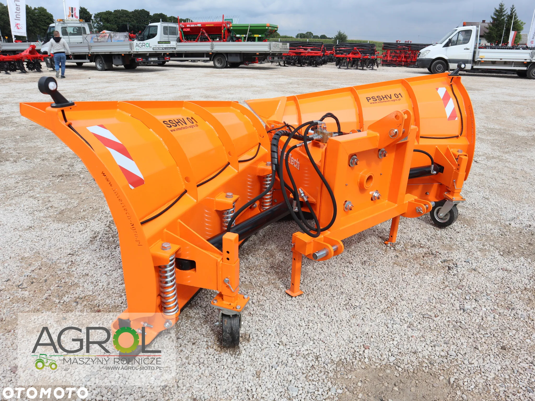 Pług śnieżny do śniegu PSSHV-01 3,15m TUZ Inter-Tech - 3