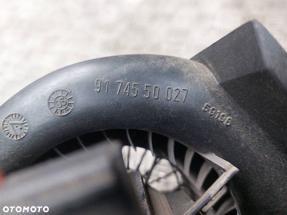DMUCHAWA WENTYLATOR NAWIEWU + REZYSTOR RENAULT KANGOO I FL 9174550017 - 5