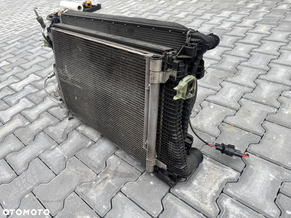 WENTYLATOR CHŁODNICA KOMPLET CHŁODNIC CUPRA ATECA 2.0 TFSI DNF 5WA121205B - 2