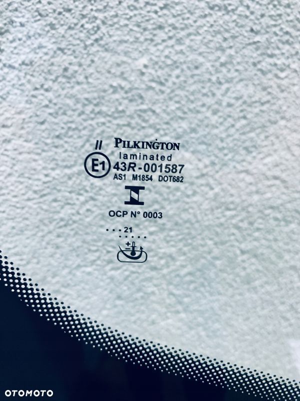 Szyba czołowa PEUGEOT 407 2004-2010 SOLAR+SENSOR - 3