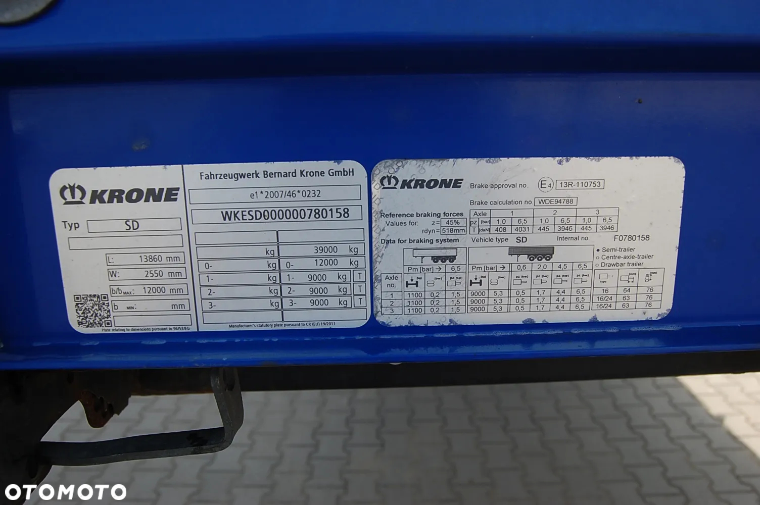 Krone Naczepy kurtynowe SDP 27 eLB - 29