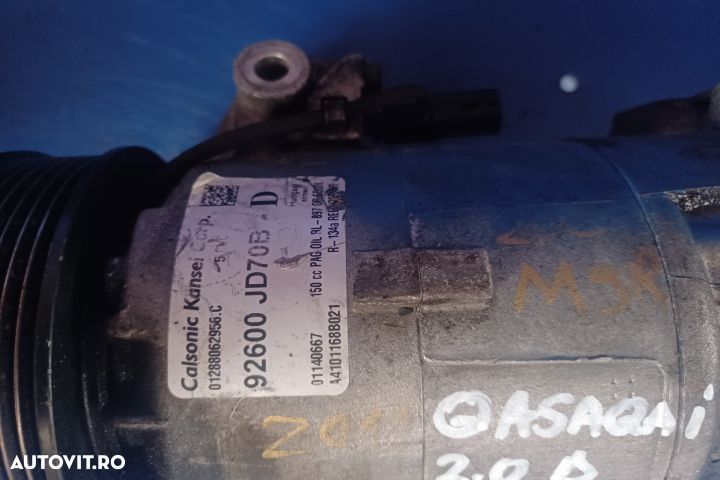 COMPRESOR AC 92600JD000S 92600JD000S Nissan Qashqai 1 J10 [facelift] - 8