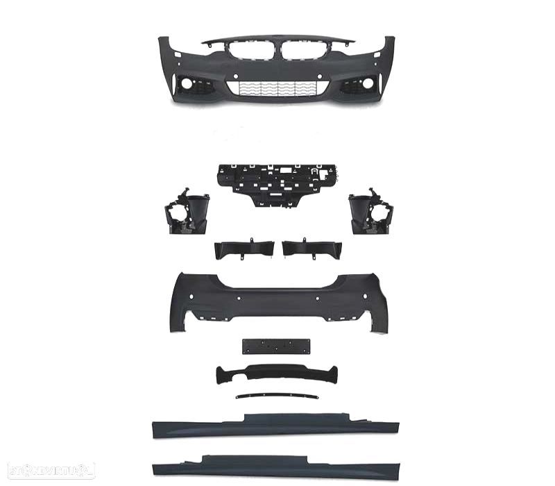 KIT DE CARROÇARIA BMW F32 F33 COUPE CABRIO LOOK M PDC - 5