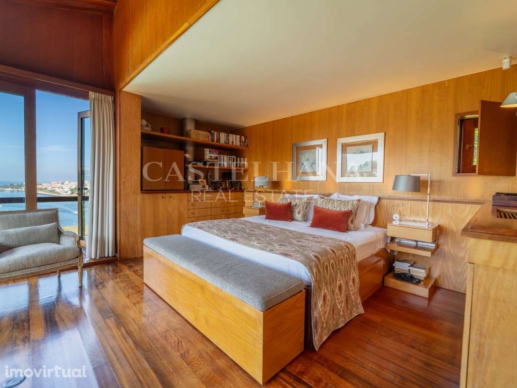 Moradia T6 com vista rio/mar piscina e jardim na Afurada - Grande imagem: 3/47