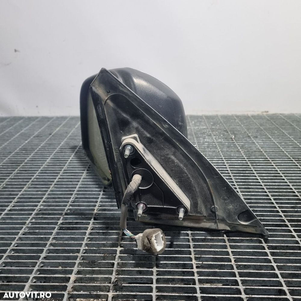 Oglinda stanga Mitsubishi L200 Facelift 2010 - 2015 4 Usi Amethyst Black Pearl X42 ... - 3