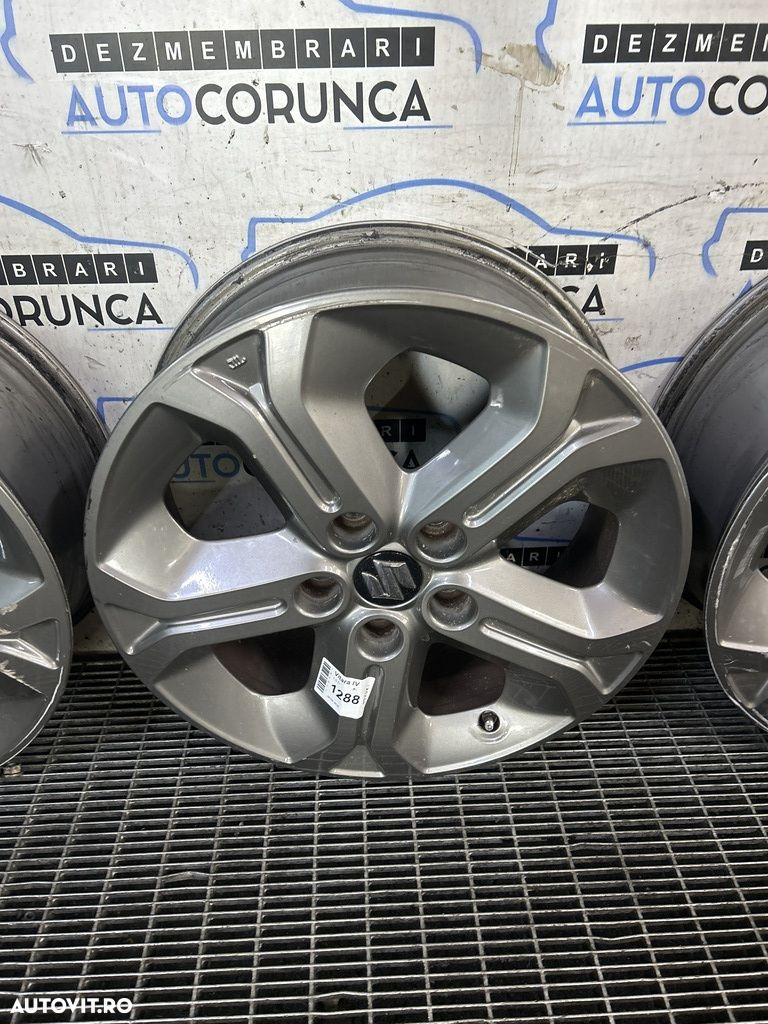 Jante aliaj Suzuki Vitara IV 2014 - 2018 (1288) R17 ET50 NECESITA REPARATII - 3