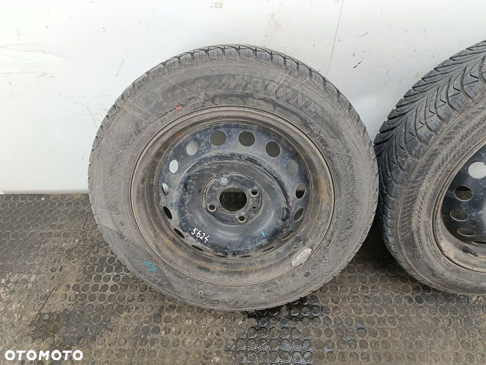 FELGI STALOWE PARA 15 Z OPONAMI RENAULT MODUS 6JX15H2 - 7