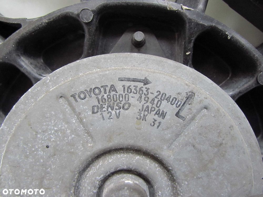 LEXUS RX400H II RX 400 3.3 HYBRYDA 03-08 KOMPLET CHLODNIC WENTYLATORY 89257-26020 122070-0675 - 11