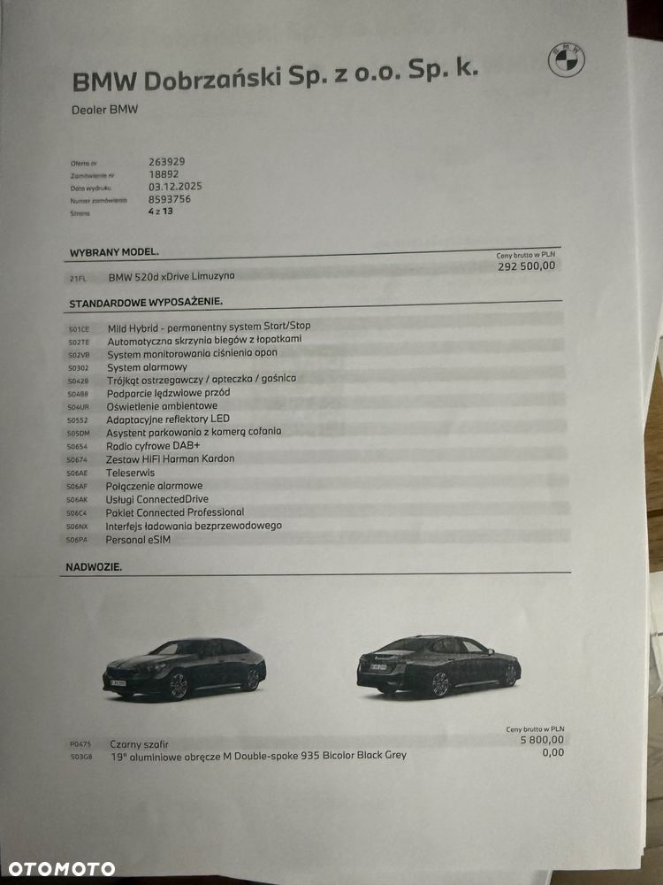 BMW Seria 5 520d xDrive mHEV M Sport - 33