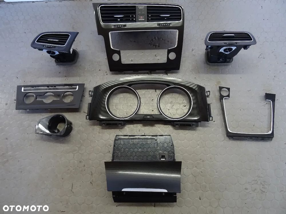 Dekory listwa Carbon VW Golf VII GTI GTD czesci - 1