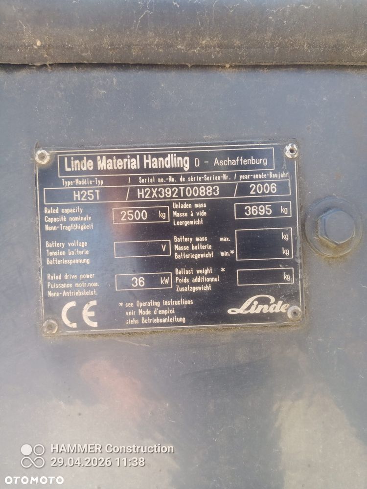 Linde H25T - 6
