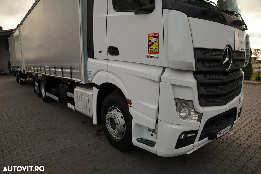 Mercedes-Benz ACTROS 2551 / TANDEM COMBINAT 120 M3 / TRAVERSĂ / RIDICATIVĂ / PUNTE RIDICATIVĂ / PODEA REZISTENTĂ - 6
