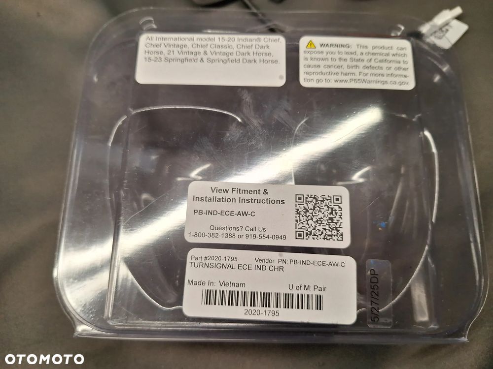 INDIAN CHIEF CHIEFTAIN SPRINGFIELD KIERUNKOWSKAZ MIGACZ CHROM WTYCZKI LED - 3