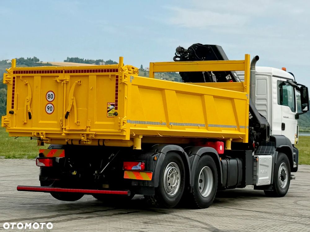 MAN TGS 26.400 *WYWROTKA 4,75m *HIAB X - HIDUO 188 E-3/PILOT *6x4 *STAN BDB - 7