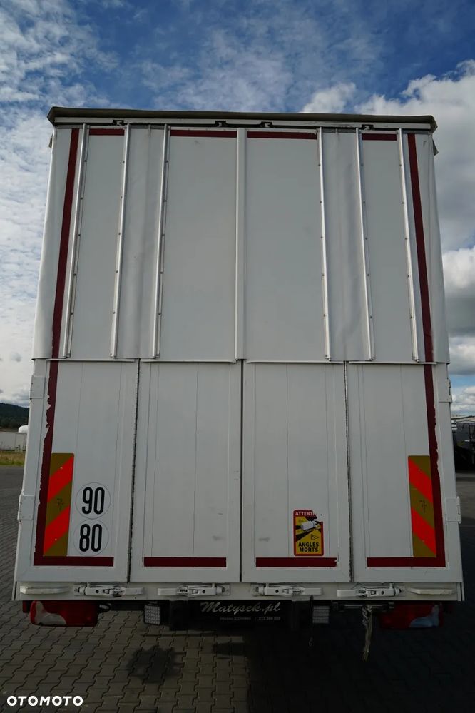 Scania R 450 / MEGA / 6x2 / FIRANKA - 8,2 m / SOLÓWKA / OŚ PODNOSZONA / MOCNA PODŁOGA / NAVI / - 14