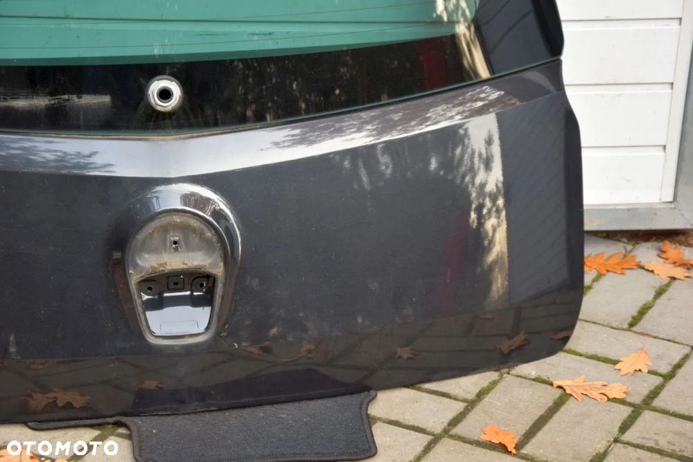 Opel Agila B II 08- Klapa bagażnika tył ZCEB czarna bez korozji - 3