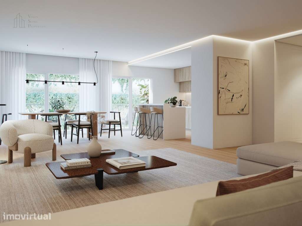 T3 novo à venda | 134,90 m² de área total com varanda e estacionamento - Grande imagem: 5/10