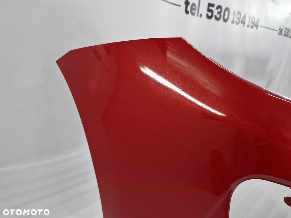 MAZDA 3 LIFT BL 11-13 ZDERZAK PRZEDNI PRZÓD , BORDO METALIK , NR BGV4-50031 , NR AUKCJI NZ796 - 2