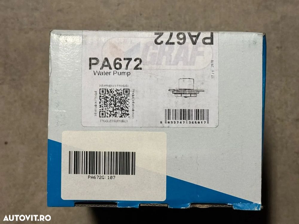 PA672 | Pompa Apa | Opel/ Saab/ Fiat - 1