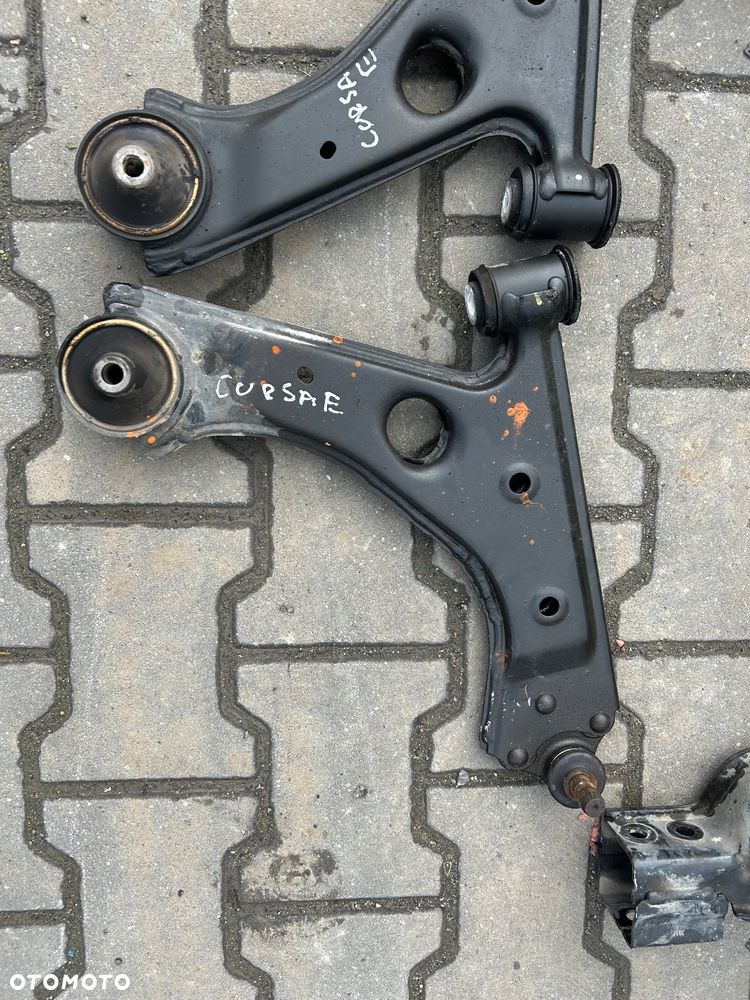 Opel Corsa E kołyska wahacze wózek trawers bez rdzy belka zawieszenia przód - 2