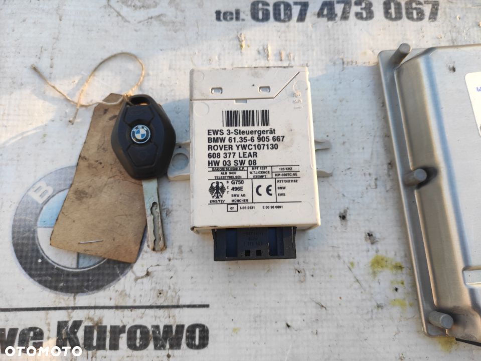 BMW E53 X5 E39 E46 3.0d M57 Zestaw Startowy Automat Sterownik Silnika 7788310 - 2