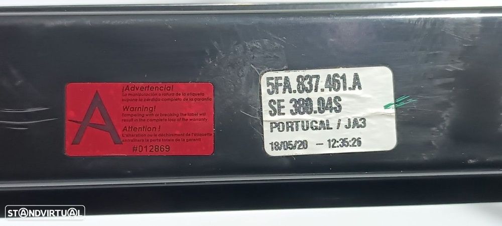 ELEVADOR FRENTE ESQUERDO SEAT LEON SPORTSTOURER (KL8) FR - 2