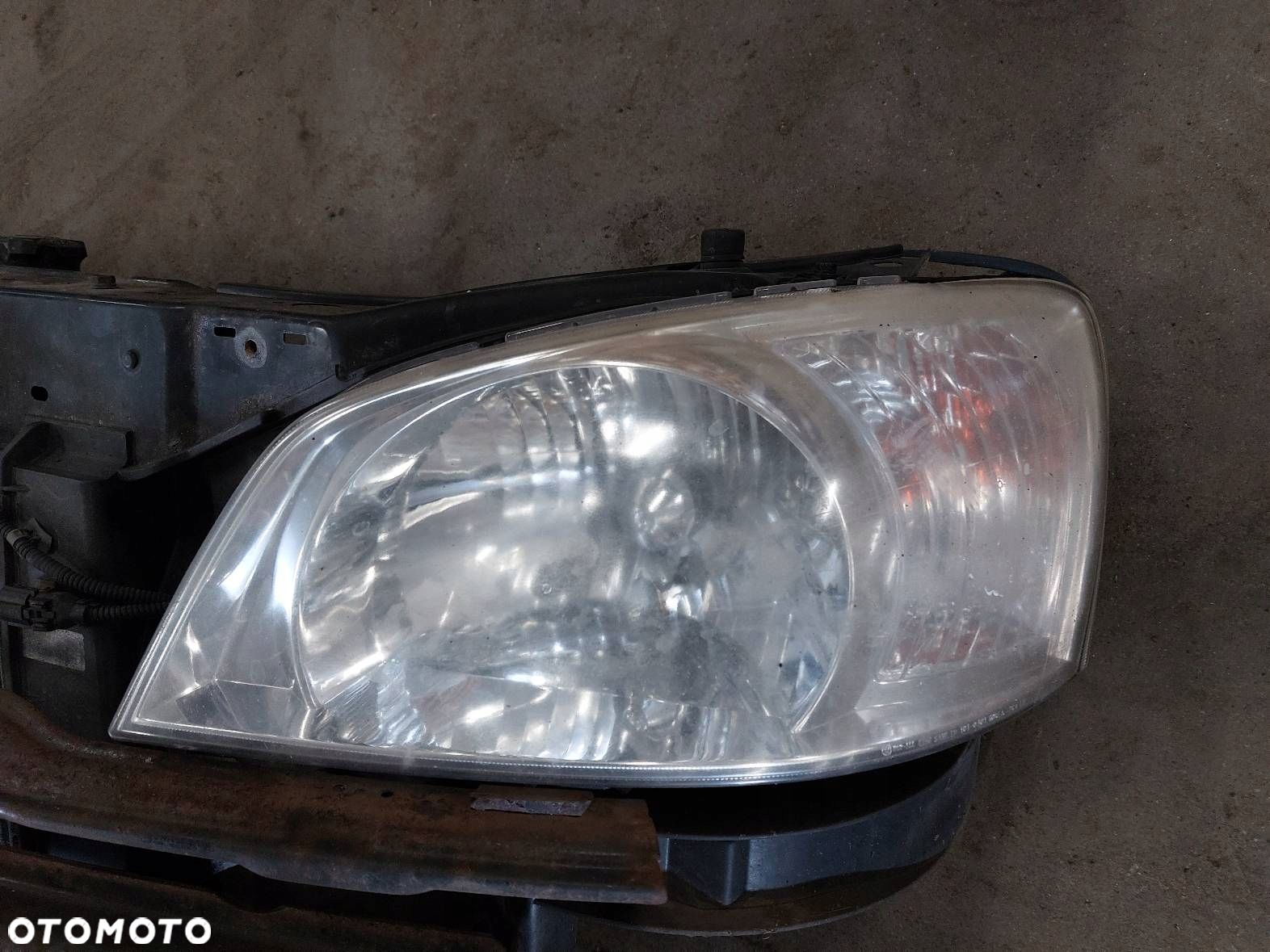 PAS PRZEDNI WZMOCNIENIE CZOŁOWE + LAMPY HYUNDAI GETZ I 1.3 12V - 3