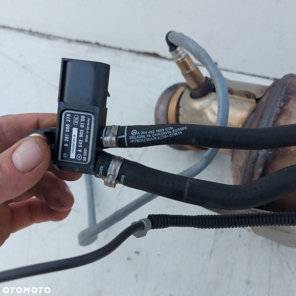 KATALIZATOR 2.2 CDI 220 MERCEDES 2044903736 2044901692 ORYGINAL DEMONTAZ KT 1244 PF 0028 - 8
