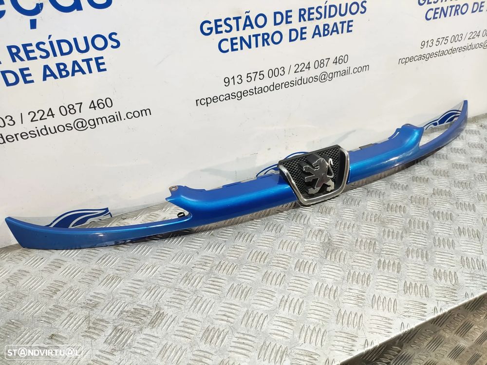 Grelha Central Pará-choques Frente Frontal Peugeot 206 Original - 5