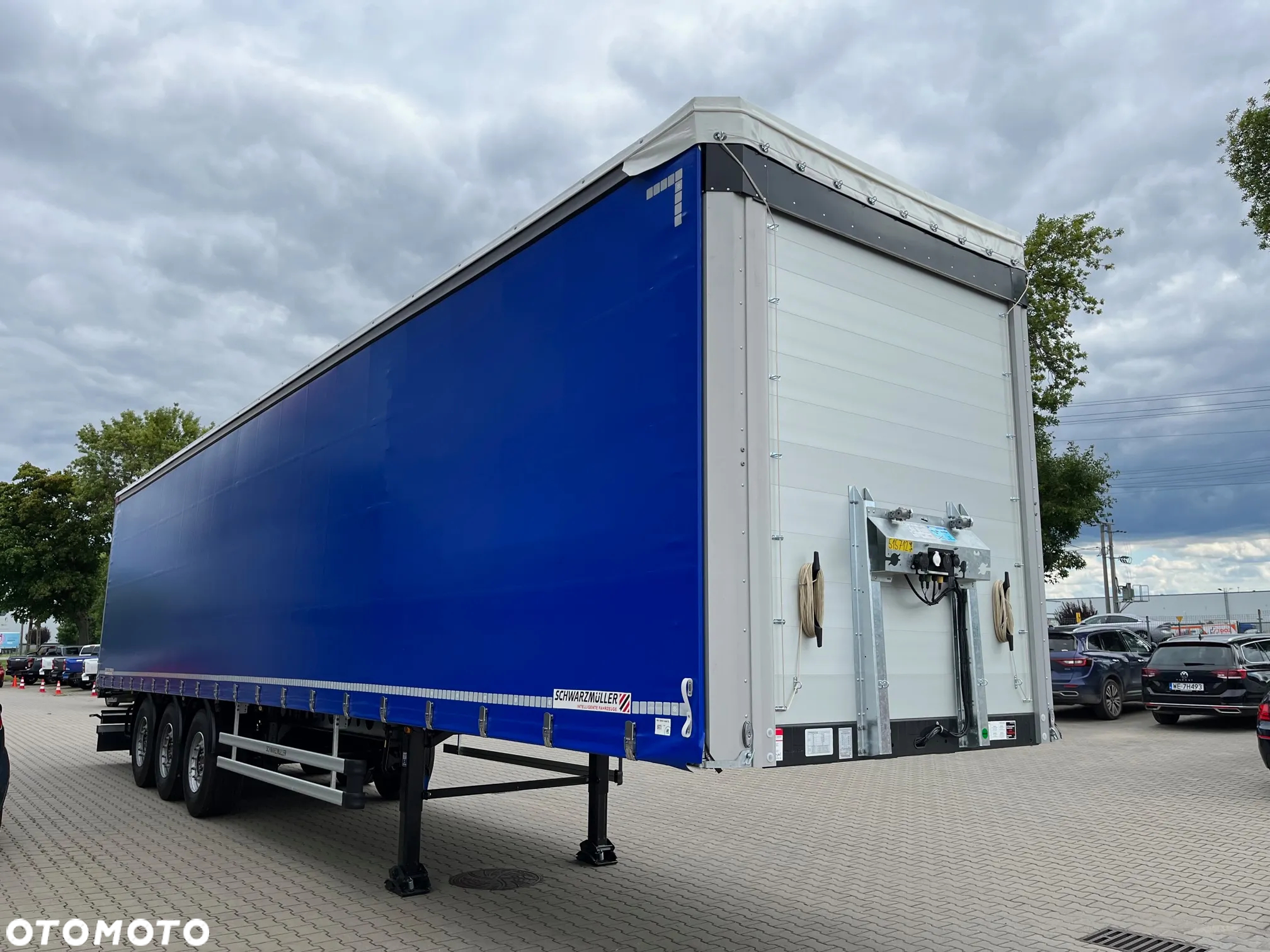 Schwarzmuller Firanka/ SAF/ oś podnoszona/ 2023 r. - 2