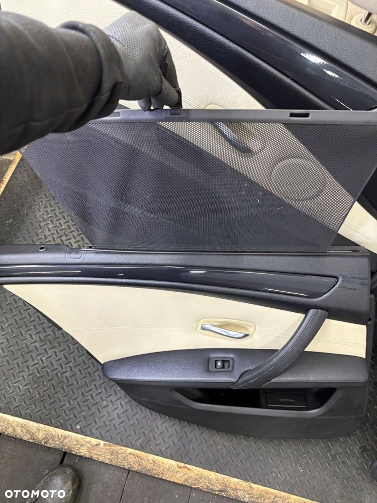 bmw e61 komforty fotele kanapa boczki skÓra komplet europa lift - 14