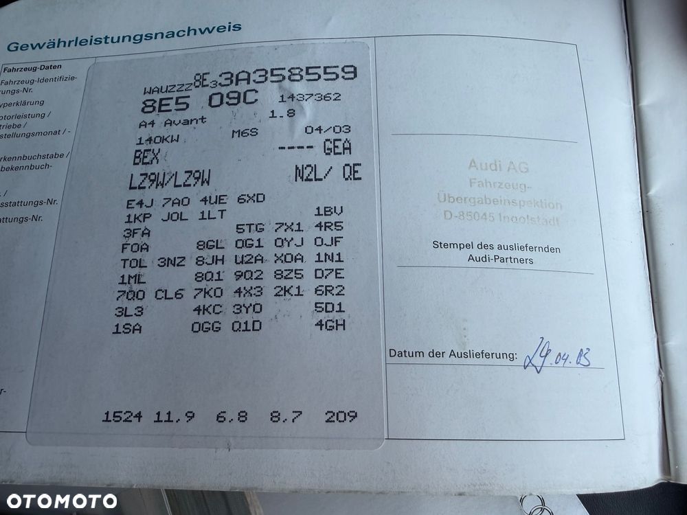 Audi A4 Avant 1.8 T - 29