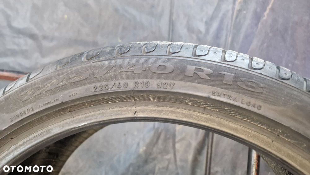 2x225/40/18 Pirelli Cinturato P7/ 7mm/2021 rok/ sprawdzone/ - 6