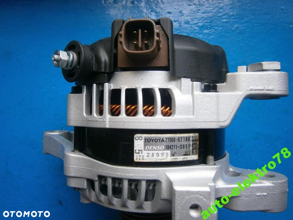 Alternator Toyota AVENSIS 1.6 1.8 2.0 RAV 4 2.0 Verso 1.6 1.8 - 2