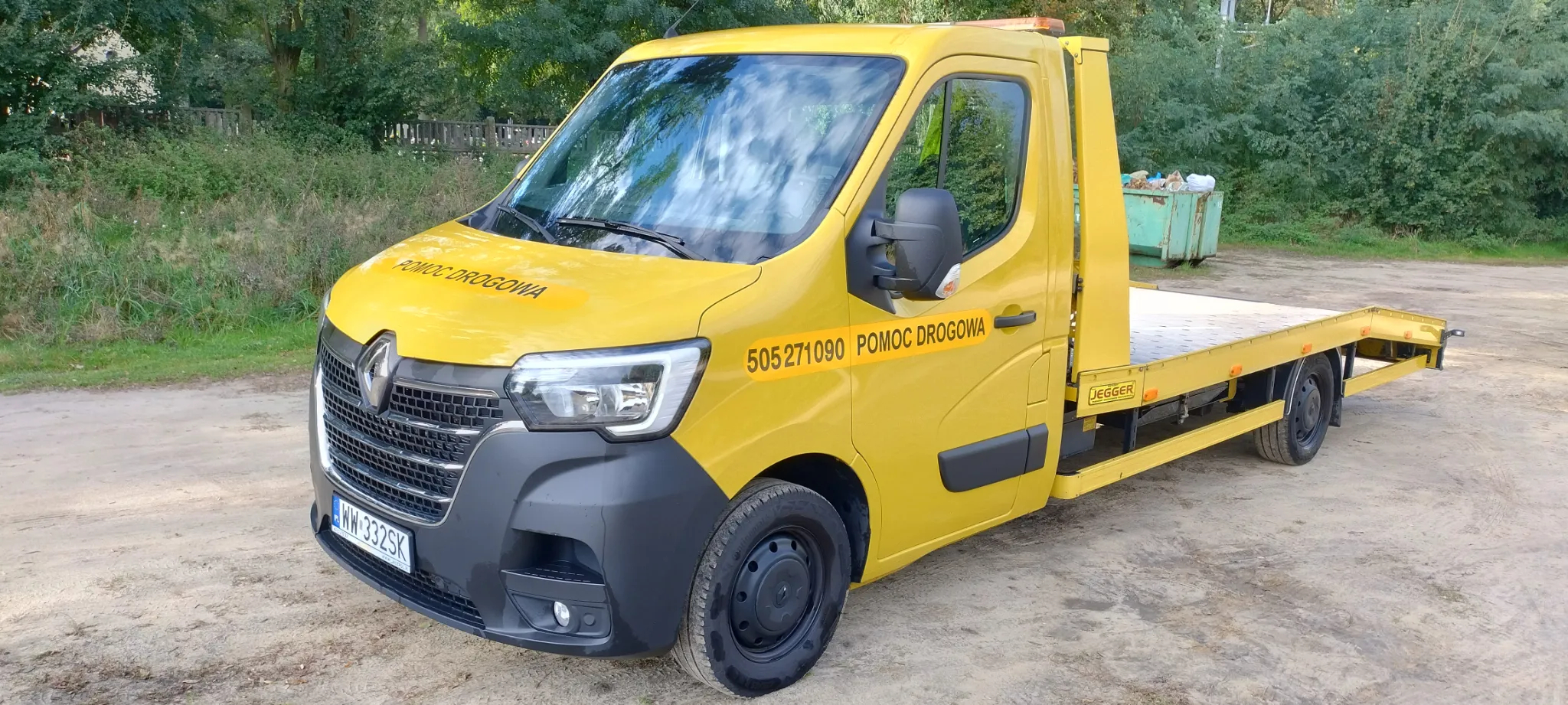 Renault Master najazd pomoc drogowa - 5