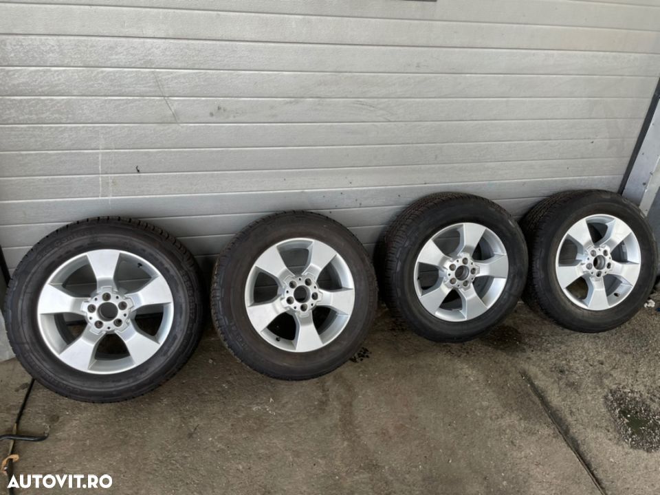 jante Originale cu anvelope originale de prim montaj mercedes GLK x204 w204  R18 anvelope continental all season genți  cauciucuri - 1