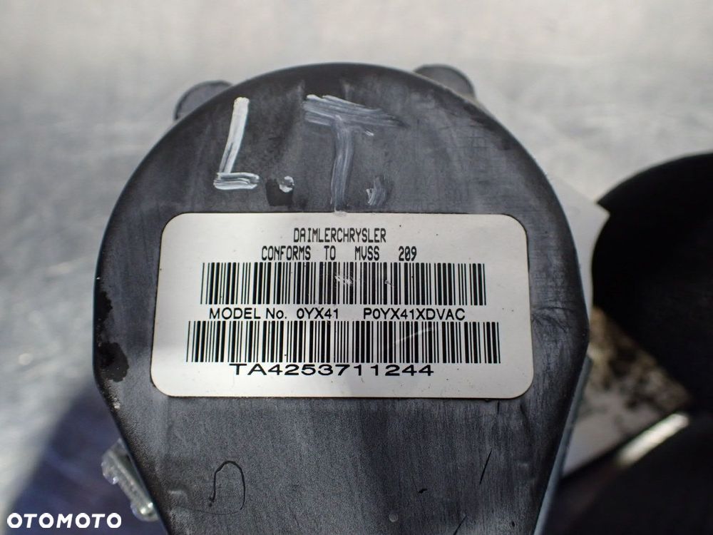 PAS LEWY TYLNY BEZPIECZEŃSTWA DODGE CALIBER  P0YX41XDVAC - 7