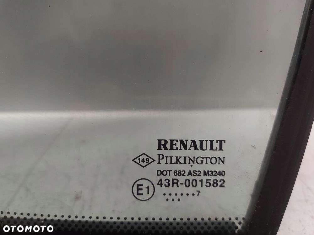 RENAULT MODUS 04-07 SZYBA LEWA PRZÓD PRZEDNIA 07r TRÓJKĄT - 3