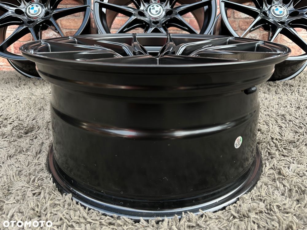 Nowe czarne alufelgi 18 BMW 5x120 felgi 8j ET35 F10 Z3 Z4 E46 X1 X3 E83 F25 E90 F30 F34 GT F01 F12 F20 E87 E60 xDrive Opel Insignia JR44 JR21 Haxer HX036 Styling M Pakiet Forzza Oregon - 15