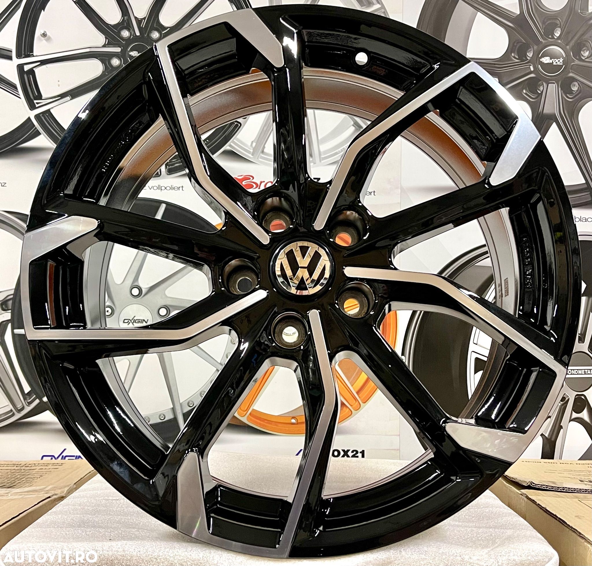 Jante Vw Passat, Arteon, Scirocco, Tiguan, Sharan, Golf 7,8, noi, 18 inch - 1
