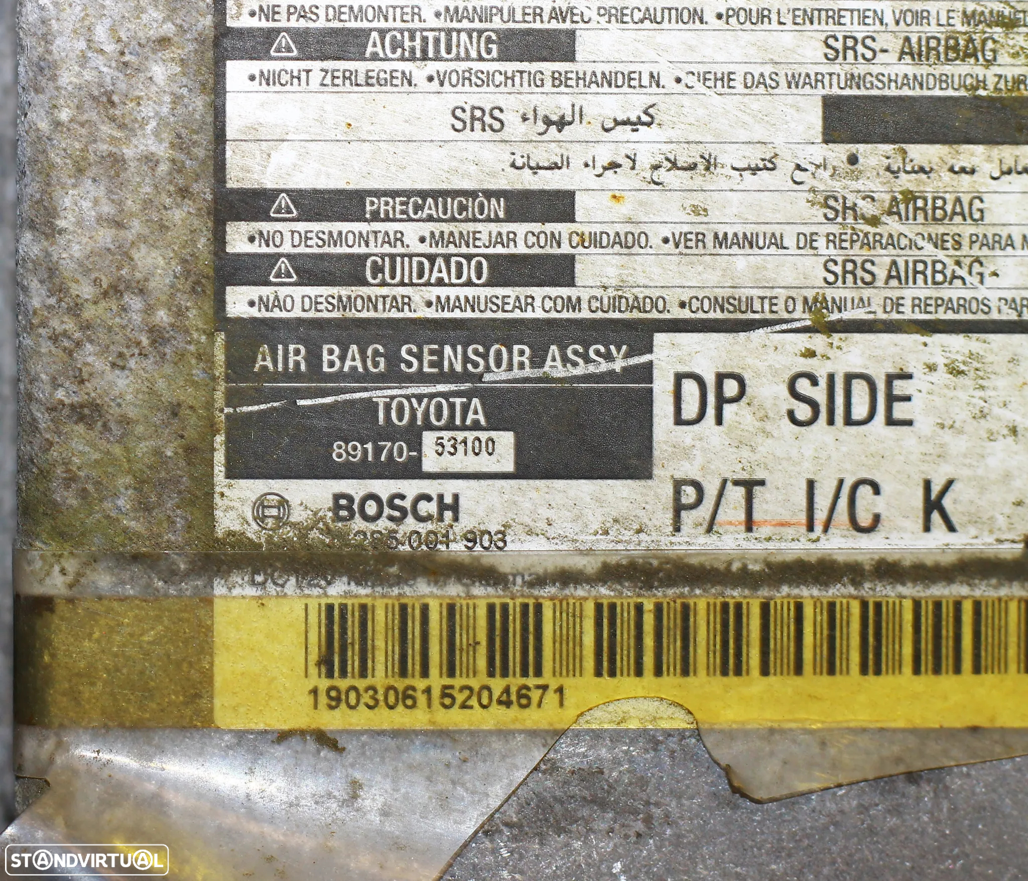CENTRALINA DE AIRBAG LEXUS IS 220 - 5