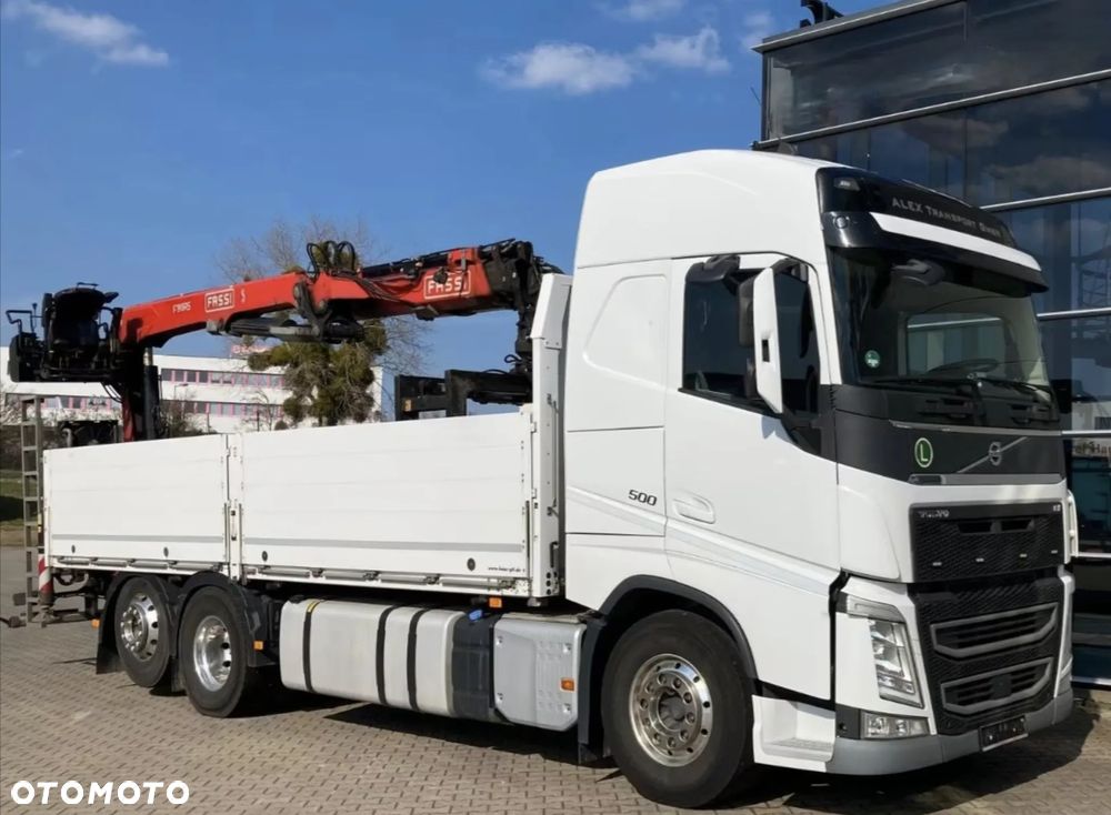 Volvo FH500/ Fassi 195/ 6,8m skrzynia / Niemiecki - 9