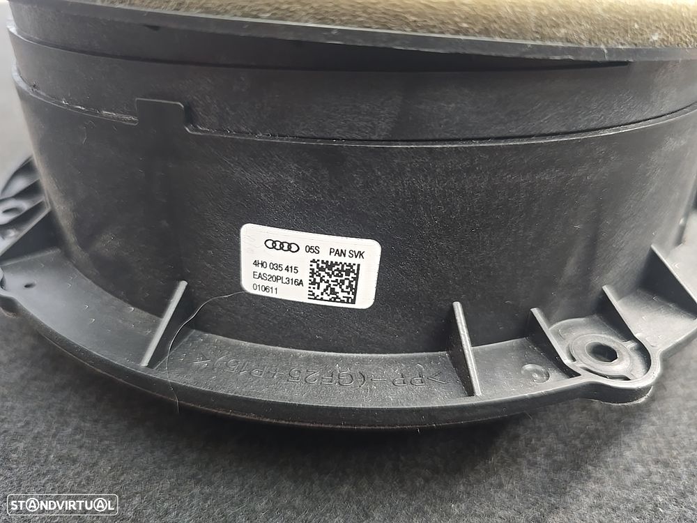 Coluna de som da porta frente originais para audi a8 d4 4h 2011- (2x no estoque) - 3