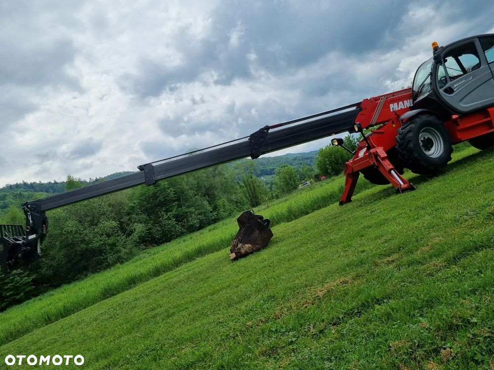 Manitou MT1840 Ładowarka Teleskopowa 18metrów jak nowa z salonu 2015r 3180 mtg z Norwegii Widły i Łyżka PERKINS - 18