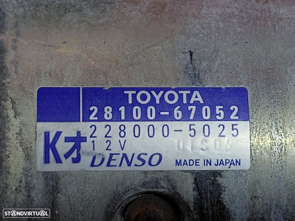 Motor De Arranque Toyota Dyna Camião De Plataforma/Chassis (Kd_, Ly_, - 5