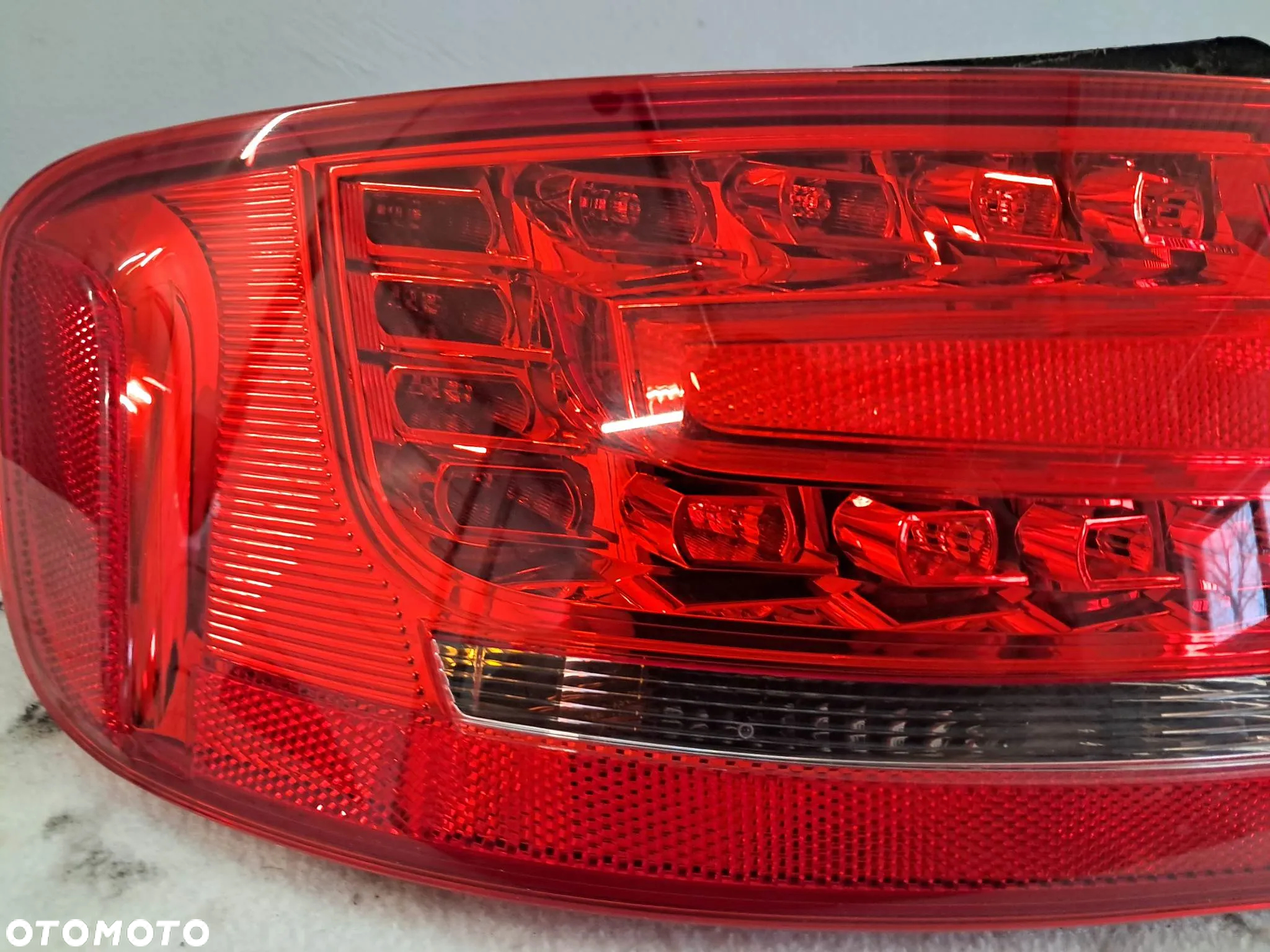 Lampa Lampy Tył Tylnie Lewa w Błotnik LED Audi A4 B8 Sedan 8K5 - 4