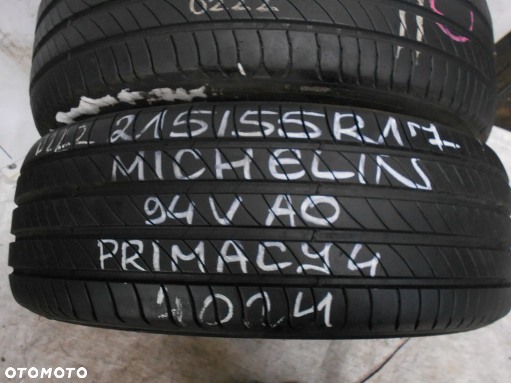OPONY 215/55R17 MICHELIN PRIMACY 4 AO DOT 4024 / 0222 7.4MM - 3